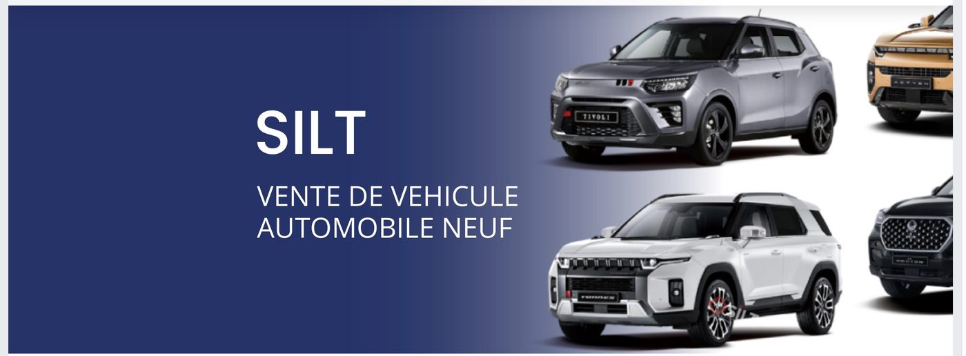 Vente de véhicule automobile neuf