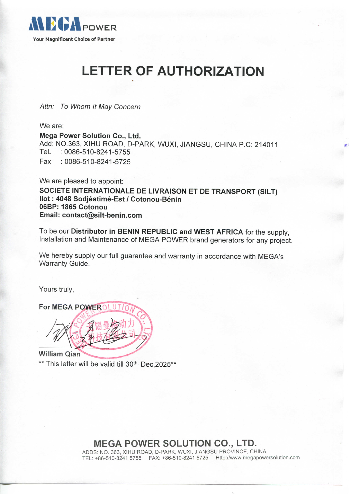 LETTER-OF-AUTHORIZATION-SILT-Benin